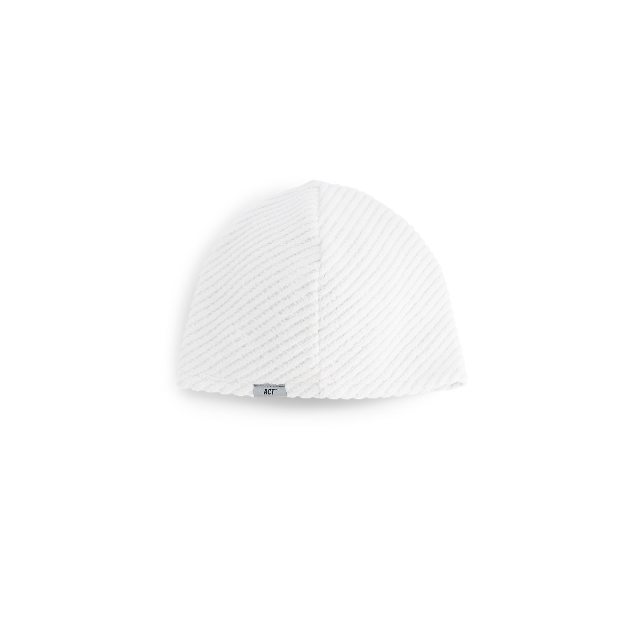 Bonnet Big Bobble Arc-en-Ciel Blanches UCI - Taille Unique - Chaud Et Coloré - Blanc