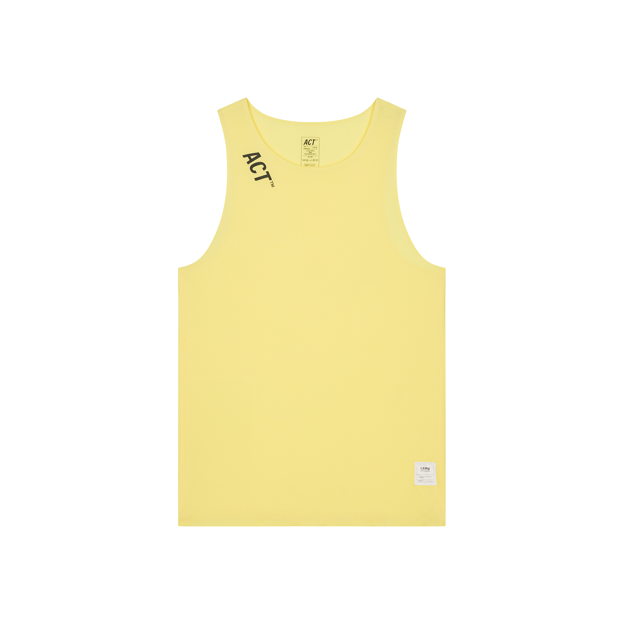 BioPerf Running Tank Top Yellow ACT Running bioperf-running-tank-top-yellow-act-running
