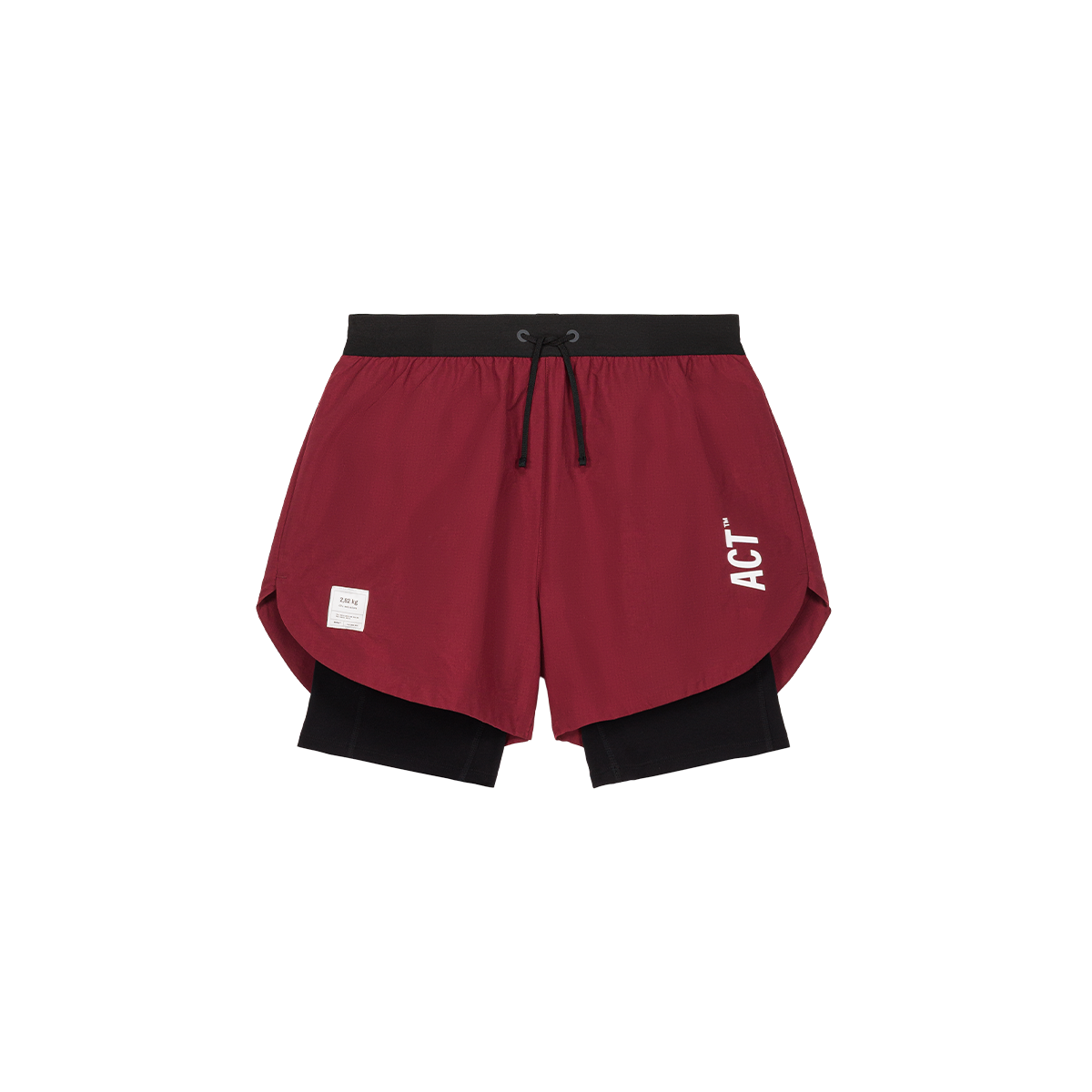 BioRip / 2 in 1 Shorts - Bordeaux