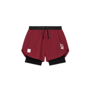 BioRip / 2 in 1 Shorts - Bordeaux