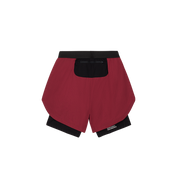 BioRip / 2 in 1 Shorts - Bordeaux